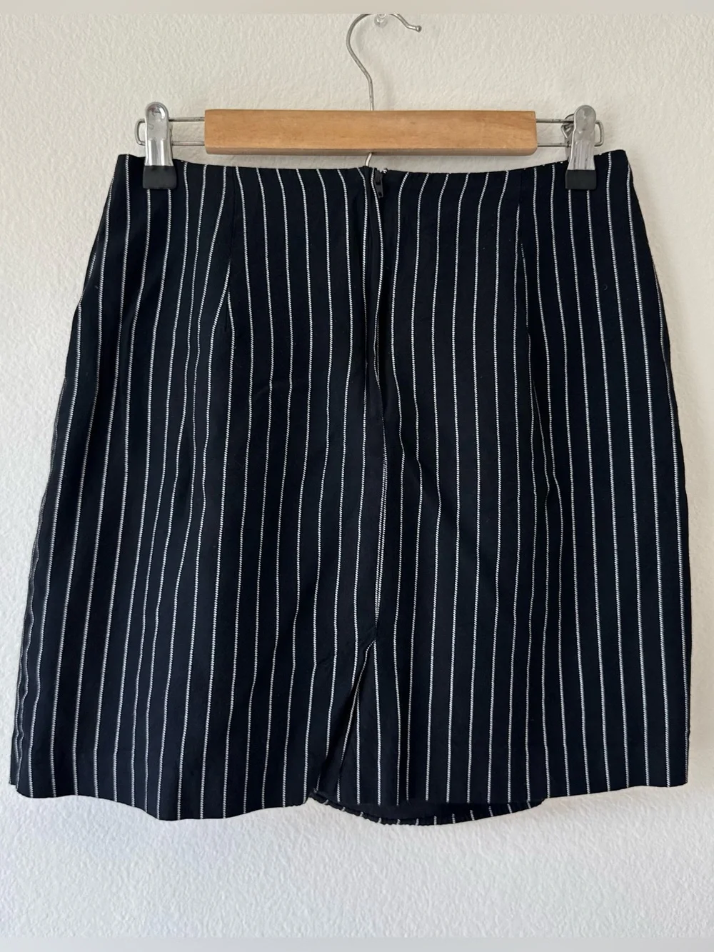 Vintage Via Max Faux Wrap Mini Skirt